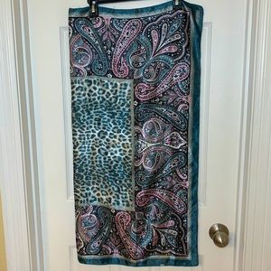 Paisley & Leopard Fashion Scarf